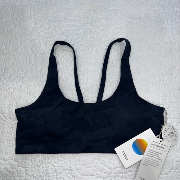 VUORI YOSEMIRE BRA BLACK CAMO BRA NWT VARIOUS SIZE - Picture 4 of 8